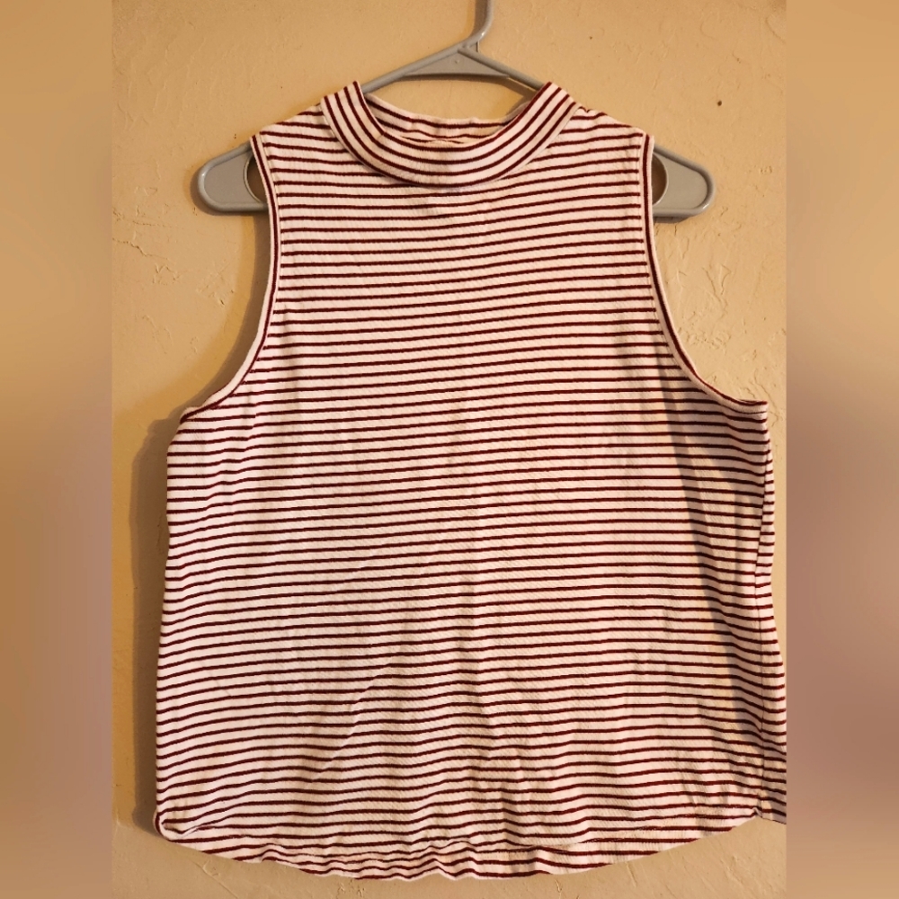 High neck tank top